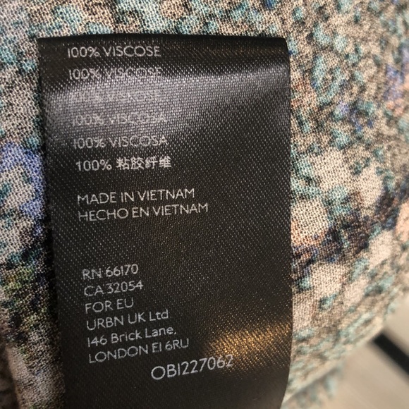 FREE PEOPLE Sleeveless Turquoise Wrap Top Sz 12 - Picture 6 of 10